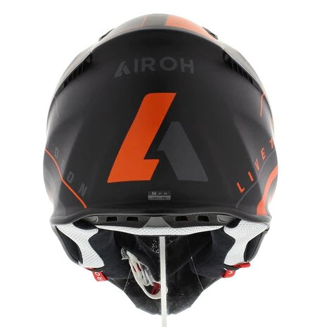 CASCO HELMET AVIATOR ACE AMAZE ORANGE MATT
